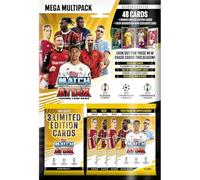 Topps Match Attax 24/25 - Mega Multipack - Contient 48 Cartes Match Attax, 3 en édition limitée aléatoires et Une en édition limitée Generation Now.