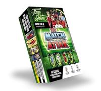 Topps Match Attax 24/25 Mega Tin « Time to Shine » Boîte 3 Contient 44 Cartes Match Attax Plus 4 LE's exclusifs Erling Haaland, Arda Güler, Mathys Tel et Karim Adeyemi