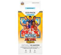 Topps Match Attax Extra 2025/2026 - ECO-Pack de 39 Cartes 2 Electrix Limited Editions + 1 Carte Exclusive X-Calibre UEFA Champions League Trading Cards