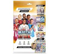 Topps Match Attax UEFA Champions League Starter Pack 2025/2026 - Classeur à collectionner, 28 cartes, 2 éditions limitées et carte combo tactique - Protection d'expédition HeartGlobal incluse