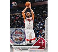 Topps Now Kevin Durant #186 Houston Rockets Carte à échanger, 2e plus rapide à 32 000 points, 2026