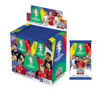 Topps Official Euro 2024 Match Attax - Boîte complète - 36 Paquets d'EURO 2024 Match Attax (288 Cartes). Célébration de la carrière de Cristiano Ronaldo Ultra-Rare à trouver
