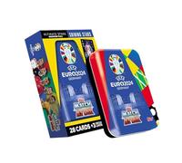 Topps Official Euro 2024 Match Attax - Booster Tin - Shining Stars - Contient 28 Cartes Euro 2024 Match Attax Plus 3 Cartes Exclusives Shining Stars en édition limitée !