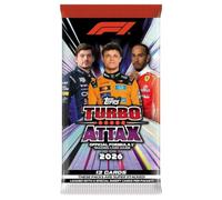 Topps Pack de cartes à collectionner officiel Turbo Attax F1 2026