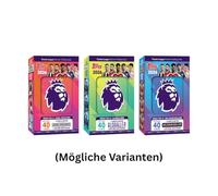 Topps Premier League 2025/26 Debut Edition Mega Tin - 40 cartes à collectionner avec 3 cartes LE exclusives (1 encre aléatoire)