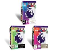 Topps Premier League 2025/26 Super Tin (Hall of Fame Series) - 50 cartes à collectionner avec 3 cartes exclusives Hall of Fame LE & Chrome King Chance 1:10 - Debut Edition
