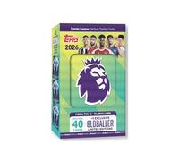 Topps Premier League 2026 - Debut Edition - Mega Tin (Globallers) - Contient 40 cartes Plus 3 Globallers LE.