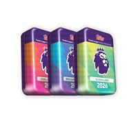 Topps Premier League 2026 - Édition initiale - Mega Tin Bundle (exclusif en ligne). Contient les 3 méga Tins de la collection dans un seul paquet.
