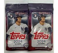 Topps Series 2024 Lot de 2 paquets de baseball