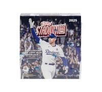 Topps Stadium Club Baseball Mega Boîte de cartes à collectionner 2025 (2 parallèles sépia par boîte)