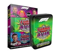 Topps Turbo Attax Formula 1 2023, Trading Cards Display Box (Mega Tin (Vert)