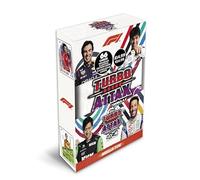 Topps Turbo Attax Formula 1 2024 Mega Tin Fast Track Contient 66 Cartes Dont 6 Le et 4 Cartes « Fast Track » Exclusives