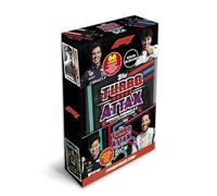 Topps Turbo Attax Formula 1 2024 Mega Tin Five Fold Contient 66 Cartes Turbo Attax, Dont Une Carte Michael Schumacher édition limitée Garantie et 5 Autres Cartes Le.