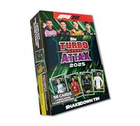 Topps Turbo Attax Formula 1 2025 - Mega Box - Shakedown - Contient 66 cartes, dont 6 cartes LE et 4 cartes exclusives