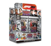Topps Turbo Attax Formule 1 2025 - Boîte complète - Contient 24 enveloppes Turbo Attax (240 cartes)