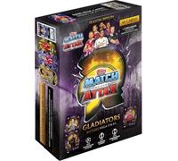 Topps UCC Match Attax 2025/26 - Mega Tin - Battlers - Contient 45 cartes Match Attax plus 3 cartes exclusives Gladiators LE.