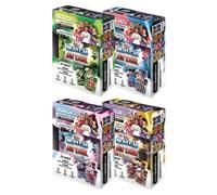 Topps UCC Match Attax 2025/26 - Mini boîte en étain - Contient les 4 mini boîtes de la collection Match Attax 2025/26 - World Beaters, Global Goalbuers, Homegrown Heroes et icônes internationales.
