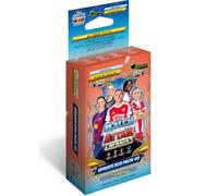 Topps UCC Match Attax 2025/26 - Update Eco Pack #3 - Queens of Europe - Contient 41 cartes, dont 16 cartes exclusives « Queens of Europe » ainsi qu'une carte Star Girl en édition limitée.