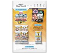 Topps UCC Match Attax Extra 2026 - Mega Multipack - Contient 48 cartes ainsi que 3 cartes Electrix LE aléatoires et une carte de style signature Facsimile Pro-View aléatoire.