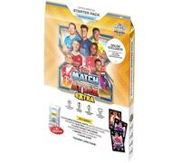 Topps UCC Match Attax Extra 2026 - Starter Pack - Version Exclusive en Ligne ! Contient 50 Cartes, Plus 2 Stadium Lights Le, 1 Electrix Le aléatoire, 1 Carte Black Fire Le, Ainsi Qu’Un Lucky Packet.