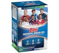 Topps Boîte UEFA Club Compétitions de Football 2025-26 – Scellée en usine – Boîte économique