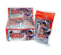 Topps Updates 2025 Cartes à collectionner de baseball 20 ct Booster, recherchez des cartes Rookie