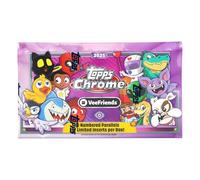 Topps VeeFriends 2025 Boîte de rangement chromée avec parallèles numérotés, inserts limités, cartes à collectionner