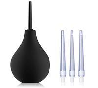 TopQuaFocus 224ml Enema Bulb Kit Anal Douche Lavement pour hommes et femmes avec 4 buses