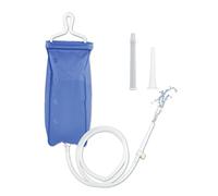 TopQuaFocus Ensemble de sacs à lavement en PVC Ensemble de sacs à lavement 2L Sac à lavement portable Tuyau de 1,5M