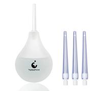 TopQuaFocus Kit de douche pour poire de lavement pour la maison, le café. (transparent)