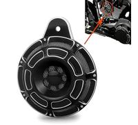 TOPRAMETAL Kit de klaxon CNC en aluminium pour moto Harley Big Simple Street Road King Electra Glide 1991-2024