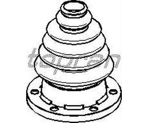 TOPRAN 109 246 Soufflet de cardan