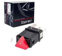 TOPRAN 114 743 Bouton warning Compatible avec VW Transporter T4 Minibus 70B, 70C, 7DB, 7DK, 70J, 70K, 7DC, 7DJ Transporter T4 Van 70A, 70H, 7DA, 7DH Lupo/Lupo 3L 6X1, 6E1 Polo III 3/5 portes 6N2