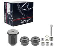 TOPRAN 400 050 Kit de réparation suspension de roue avec matériel de montage/fixation avec support en caoutchouc des deux côtés de l'Avant