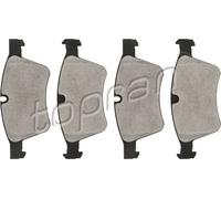 TOPRAN 408 326 Kit de plaquettes de frein, frein à disque pour MERCEDES-BENZ