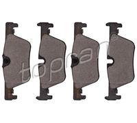 TOPRAN 502 479 Kit de plaquettes de frein, frein à disque pour BMW