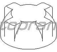 Topran - Bouchon de réservoir de liquide de refroidissement compatible 443121321