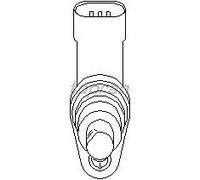 Topran Capteur de vitesse pour moteur Gestion, 207 068