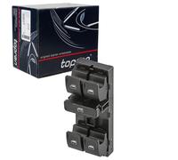 TOPRAN Interrupteur (lève-vitre) 119360 vorne | Compatible avec: VW POLO V
