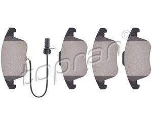 TOPRAN Jeu de garnitures de frein, frein à disque 113176 Compatible avec: AUDI A4 B8, A4 B8 Avant, A5, A5 Sportback