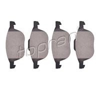 TOPRAN Plaquette de Freins Bremsbelegsatz Avant pour Ford Focus II Mazda 3 5