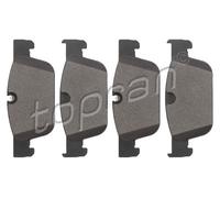 TOPRAN Plaquette de Freins Essieu Avant pour Volvo XC60 II 246 V60 225