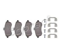 TOPRAN Plaquette de freins Jeu à l'avant pour Mercedes-Benz