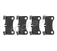 TOPRAN Plaquettes Bremsbelegsatz Arrière pour VW Touareg Audi Q7 Cayenne