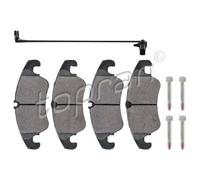 TOPRAN Plaquettes De Frein Ensemble De Plaquettes Avant Pour Audi A4 Avant A6