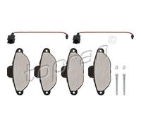 TOPRAN Plaquettes De Frein Ensemble De Plaquettes Avant Pour Fiat 500 C Ford KA
