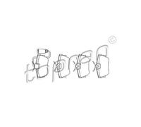 TOPRAN Plaquettes De Frein Jeu De Plaquettes Arrière Pour VW Transporter IV Bus