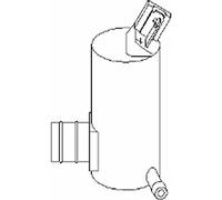 TOPRAN Pompe à eau de lavage (lave-glace) 300345