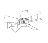 Topran Ventilateur de refroidissement moteur 401 191