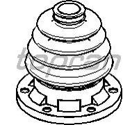 Topran Soufflet pour arbre de transmission 103 218